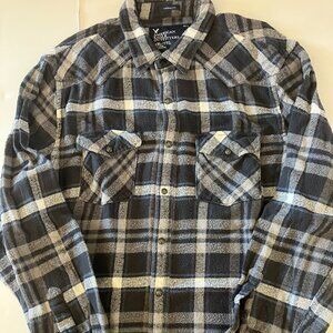 AMERICAN EAGLE MEN'S FLANNEL SHIRT